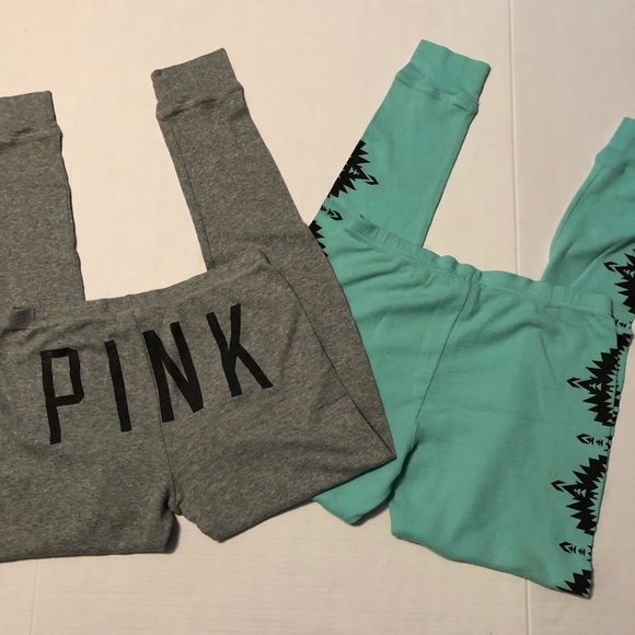 PINK Victoria's Secret Pants - Victoria Secret PINK Thermal Legging Bundle Sz Sm